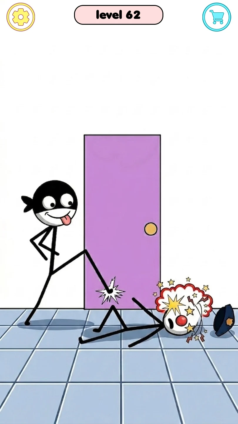Thief Stick Heist Robbery Game screenshot