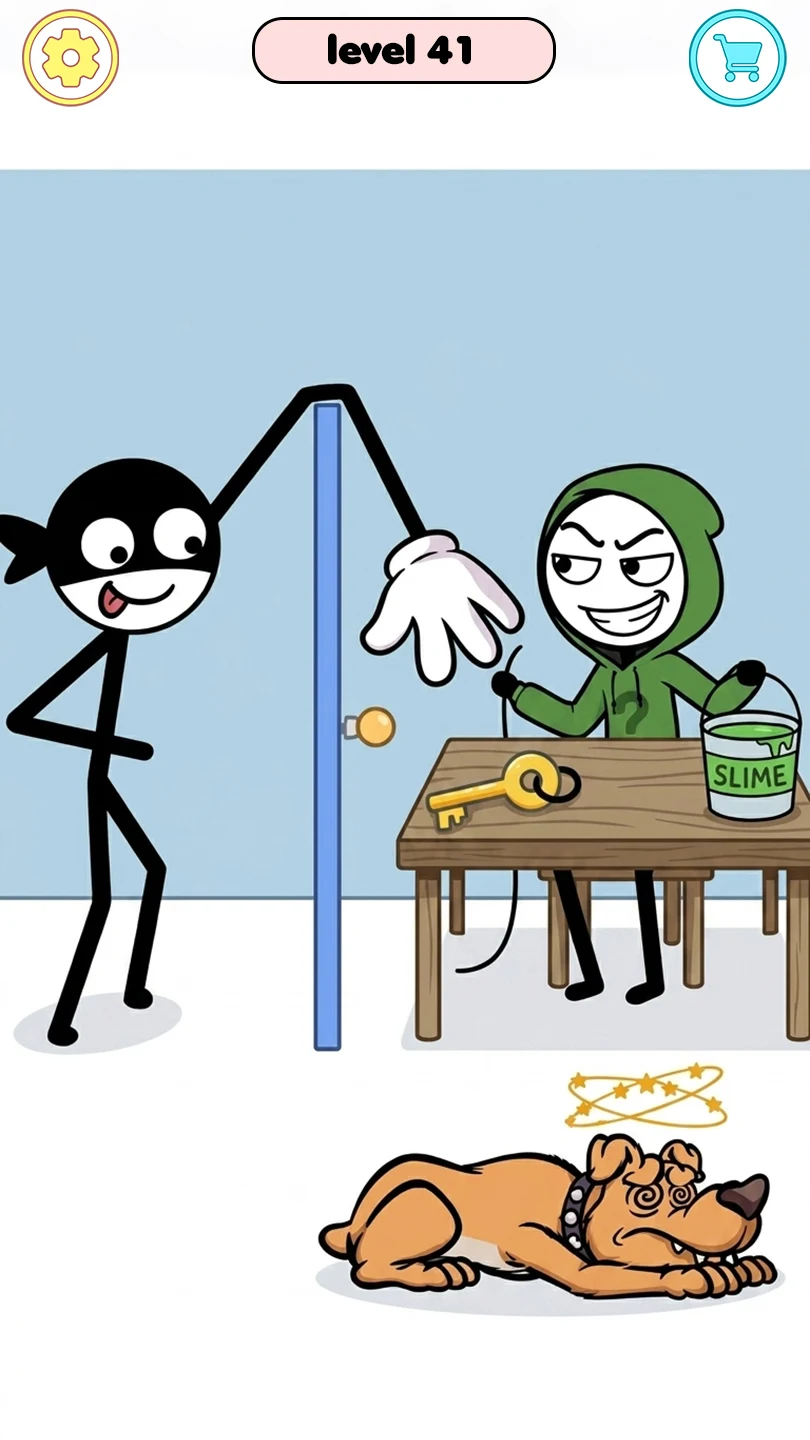 Thief Stick Heist Robbery Game screenshot