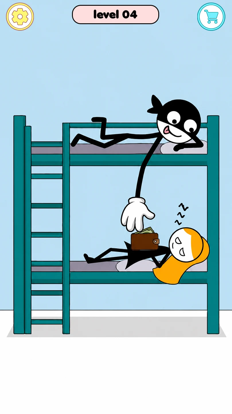 Thief Stick Heist Robbery Game screenshot